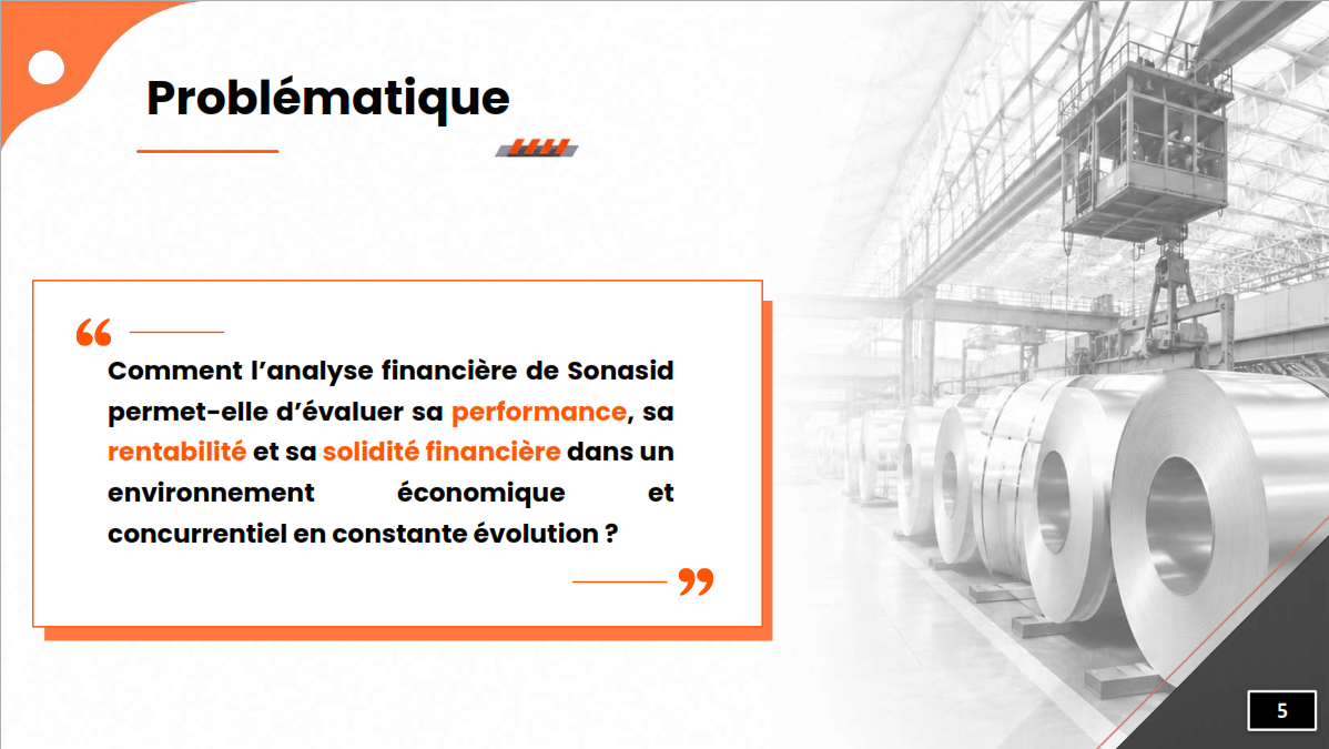 SONASID Presentation Slide